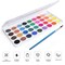 Watercolor Paint Set, with a Watercolor Paint, 36 Color,and a Package of 10 Brushes of Different Sizes, The Best Gift for Beginners, Children and Art Lovers.